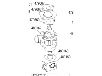 480162 CARBURETOR - TECH 135 -