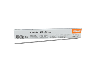 5605 771 3206 27/32" (3.2mm) Chainsaw Chain File, Pack of 6