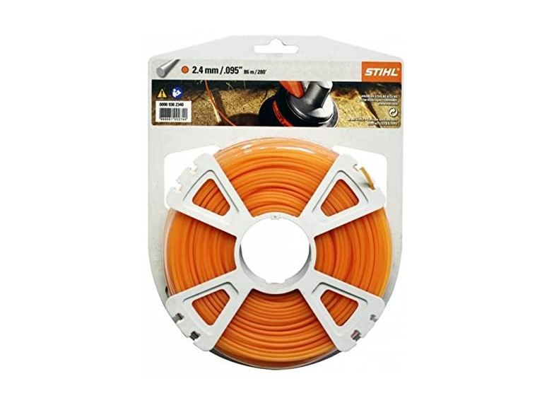 0000 930 2338 Stihl LINE ROUND   2.4 MM X 14 0 M ORANGE