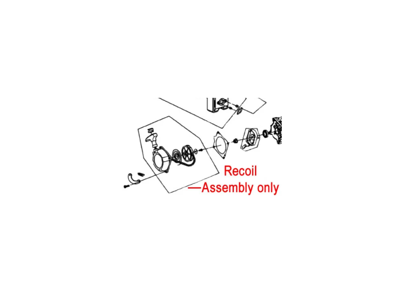 1E40F-5.10 Recoil Starter