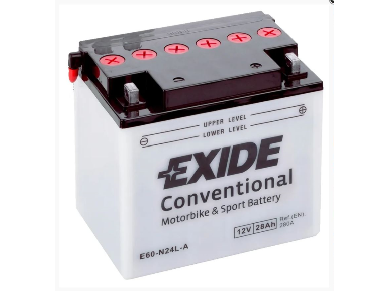 E60-N24L-A EXIDE 12V Motorcycle Battery